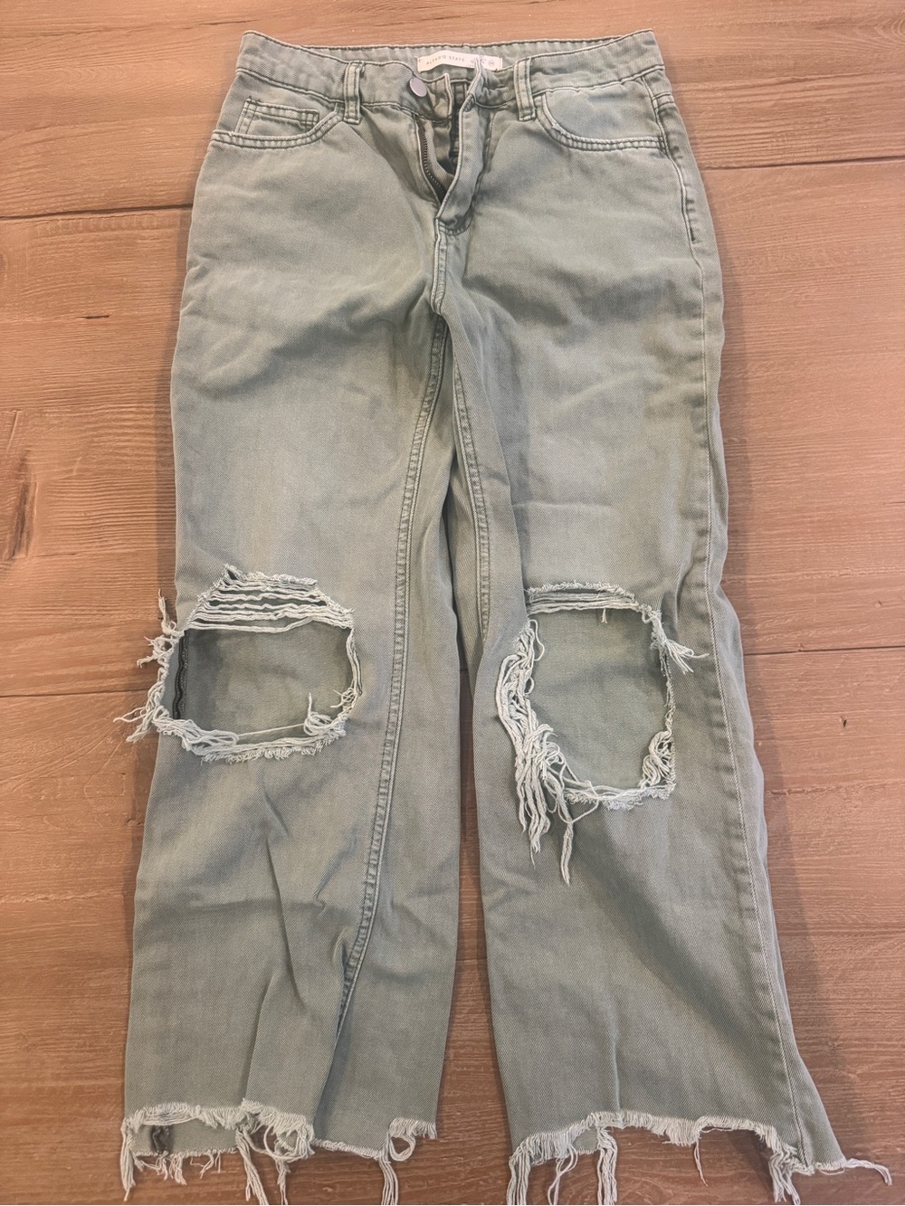 Altar’d State light green jeans, size 24
